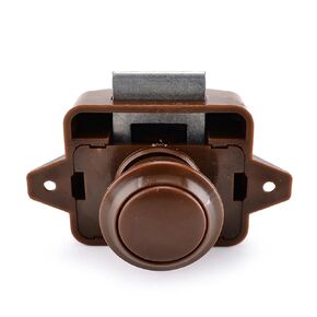 10Pcs Brown Camper Car Push Lock 26mm RV Caravan Boat Motor Home Cabinet Drawer Latch Button Locks for Furniture Hardware in Saudi Arabia