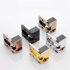 Black Zinc Alloy Hidden Door Chain Latch Door Lock Lock Hardware 1Pcs in Kuwait