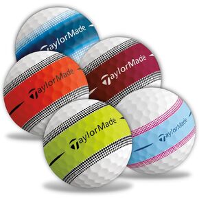 Golf Ball Monkey Cheap Recycled for Taylor Made Tour Response Stripe Multi-Color Pack - Good Condition Used Golfballs for Taylormade Tour Response Golf Balls Stripe for Men & Women in Saudi Arabia