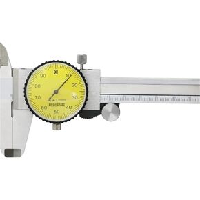 150 مم 6 بوصة قرص الدقيق الدقيق القرص الفرجار Vernier Caliper Micrometer مقياس الاتصال الهاتفي 0.01mm (0-200mm 0.01mm) in Kuwait