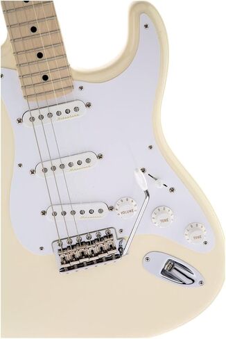Fender Eric Clapton Stratocaster Electric Guitar, Maple Fingerboard - Olympic White in Saudi Arabia