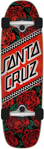 Santa Cruz Rosette 8.4in x 29.4in Street Skateboard Cruzer in Saudi Arabia
