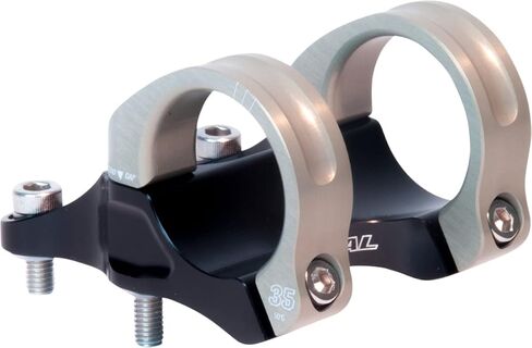 RENTHAL Integra 35 STEM: MATTER MOUNT ، CLAMP 35 مم ، وصول 45 مم ، وارتفاع 10 مم ، أسود/ذهبي in Saudi Arabia