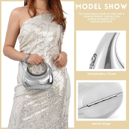 Oweisong Acrylic Clutch Purse for Women Gold Moon Evening Handbag Glitter Top Handle Bag for Formal Party in Saudi Arabia