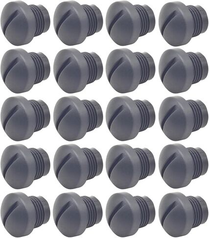 20PCS M8 Connector Dust Cover, Plastic Protective Cap IP67 Waterproof M8 Screw Caps Bolt Covers for Panel-Mount Sockets (20) in Kuwait