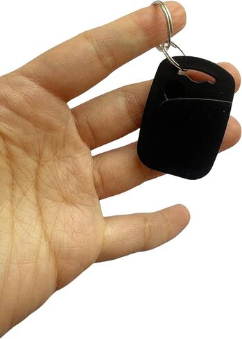 JW 5PCS Dual Frequency RFID Keyfob 125khz and 13.56Mhz All-in-one Composite Keychain UID Rewrita keyfob ble Used to Copy/Clone Key/Cards (Black) in Kuwait