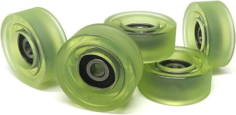 2pcs 6x35x14mm 626rs polyurethane تحمل بكرة مطاطية ناعمة in Kuwait
