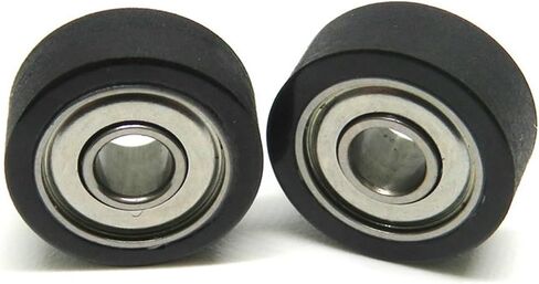 5pcs 684ZZ 4x13x4MM Polyurethane Coated Roller Miniature PU Covered Furniture Guide Pulley Deep Groove Bearing Pulleys in Saudi Arabia