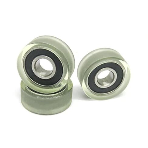 10pc 6x18x7mm 696-2rs مطاطية مطاطية من البولي يوريثان مغطاة بكرة عميقة تحمل الأخدود العميقة in Kuwait