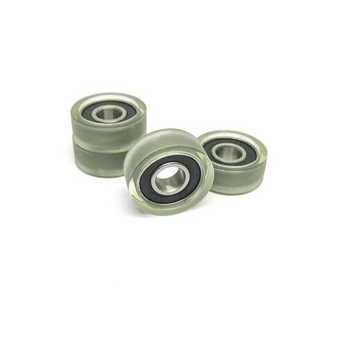 10pc 6x18x7mm 696-2rs مطاطية مطاطية من البولي يوريثان مغطاة بكرة عميقة تحمل الأخدود العميقة in Kuwait