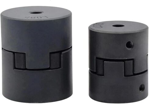 L-Couplings 1PC L-Type Three-jaw Coupling Steel L100 D64.5L82 15/16/18/20/25/28/35/40mm for Servo Motor Coupler Encoders Engraving(7mm to 8mm) in Saudi Arabia