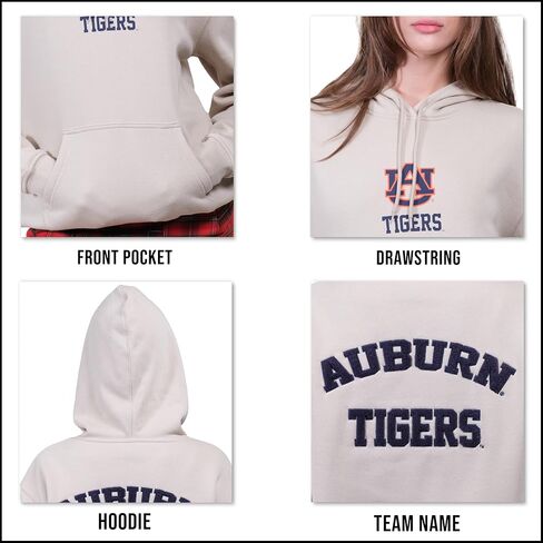 لعبة فائقة لعبة NCAA الرسمية Soft Soft Fleece Pullover Hoodie Shirt مع شريط اسكواش in Kuwait