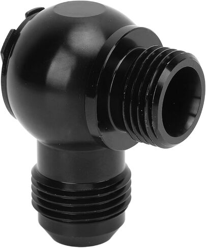 AN-10 to 1/2in NPT Banjo Adapter Fitting Aluminum Alloy Black High Load Capacity Banjo Adapter in Saudi Arabia