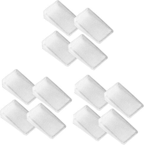 Aboofan 12pcs Table Table Shims أسافين تسوية الأثاث لـ DIY لتسوية الأبواب الكتب وتصميم غير مشوه أكثر موثوقية in Saudi Arabia