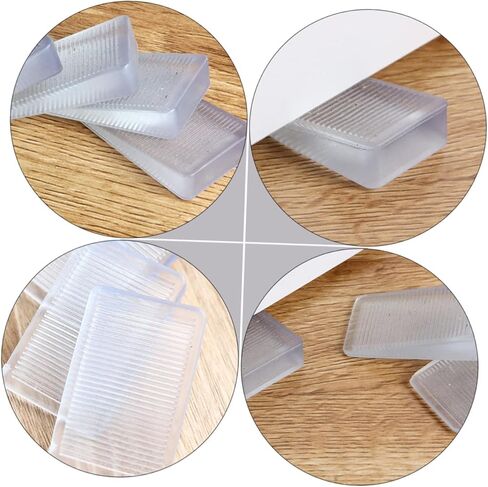 Aboofan 12pcs Table Table Shims أسافين تسوية الأثاث لـ DIY لتسوية الأبواب الكتب وتصميم غير مشوه أكثر موثوقية in Saudi Arabia