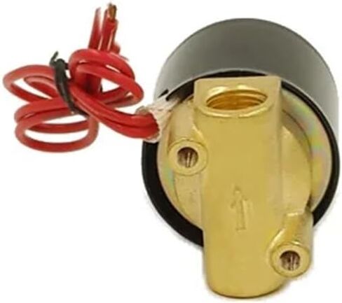 1pcs ملول الملف اللولبي صمام 2W025-08 12 فولت صمام 24V 220V زيت الصمام والغاز (220 فولت ، جسم سبيكة) in Kuwait