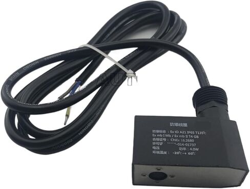 1pcs لفائف الانفجار المقاومة للانفجار 0960/0961 4V210 سلسلة ملفات لولبية ملوية مقاومة للانفجار القطر الداخلي 1mm9 الارتفاع 50 مم (0960 (A) DC24V) in Saudi Arabia