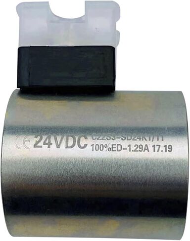 1PCS solenoid valve coil hydraulic valve coil pump truck accessories C22S3-SD24K1/12 DC12V/24V inner diameter 22mm(DC12V) in Saudi Arabia