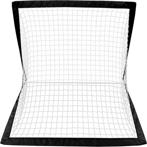 Rhino Flex 4'x 3 'هدف كرة قدم محمول من قبل Champion Sports - متين ، خفيف الوزن ، قابل للطي مع حقيبة حمل ومخاطر أرضية للبخار الخلفي أو الحديقة أو التدريب - ألوان متعددة in Saudi Arabia