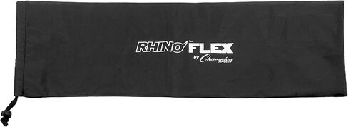 Rhino Flex 4'x 3 'هدف كرة قدم محمول من قبل Champion Sports - متين ، خفيف الوزن ، قابل للطي مع حقيبة حمل ومخاطر أرضية للبخار الخلفي أو الحديقة أو التدريب - ألوان متعددة in Saudi Arabia