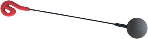 Friction Gong Mallet Large Gongs Stick Instrument Yoga Sound Tool Resonant Mallets Accessory Sounds Gongs Double Head, Red in Saudi Arabia