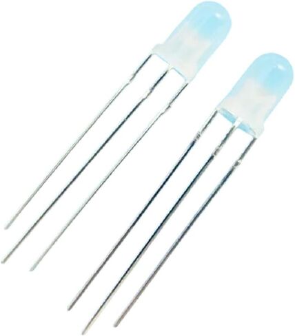 100pcs/lot f5 5mm LED BI-Color Red Green Green Anode Common Common in Saudi Arabia