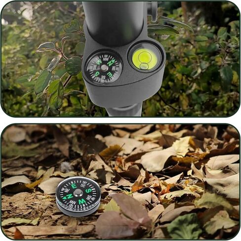 20pcs Compass Button Mini Pocket Hard Shell Liquid مملوءة بوسائل زر صغيرة للأطفال المشي لمسافات طويلة على البقاء على قيد الحياة فرقة Paracord Camping الأنشطة في الهواء الطلق حجم الملحق ديا. 20mm in Saudi Arabia
