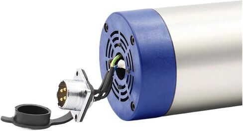1.5kw ER16 air-cooled spindle 400Hz 0-24000rpm 4 bearings with 0.01mm accuracy(380v) in Saudi Arabia
