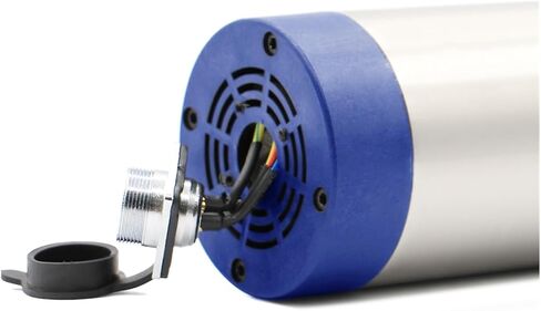 Machine Tool CNC 2.2 kw ER20 220v air Cooled Spindle Motor 2.2kw 80mm 80x224mm 4 Bearings(Steel Ball Bearing,110v) in Saudi Arabia