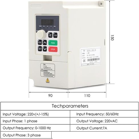 طقم مغزل مبرد 800 واط 0.8 كيلو واط 4pcs يحمل 65x195mm و H100 1.5kw Inverter/VFD & Bracket & 75W مضخة (110 فولت) in Saudi Arabia