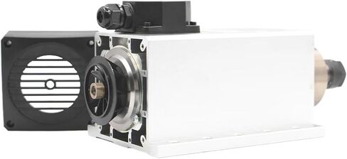 3.5kw ER20 air-Cooled Spindle Motor, with Flange, 4 Bearings, Precision 0.01mm, 220v/380v(380v) in Saudi Arabia