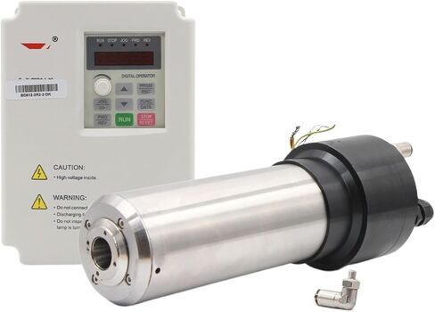 2.2kw water-cooled spindle motor 24000rpm 4-pole 800Hz & 2.2kw inverter/VFD(30000rpm,220v) in Saudi Arabia