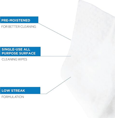 Surface Care Wet Wipes, High-Volume 900 Count Roll, 4-Pack in Saudi Arabia
