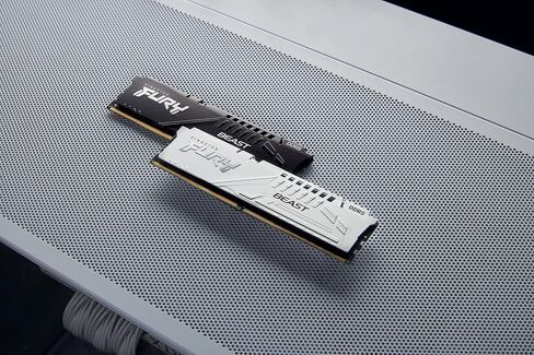 Kingston Fury Beast Black 8GB 5200MT/s DDR5 CL40 XMP 3.0 Ready Computer Memory Single Module KF552C40BB-8 in Kuwait