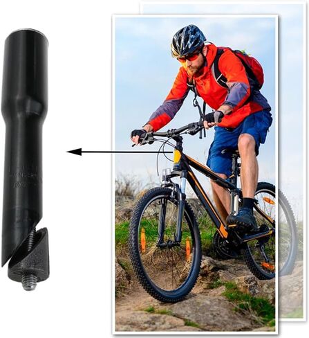 Bike Handlebar Extender Bicycle stem Riser Threadless stem Adapter 1 1/8" φ22.2mm*160mm for Road Mountain Bikes 1PCS in Saudi Arabia