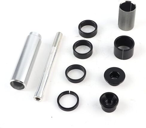 Qiilu STEM Extender Tube Tube Extender Aluminium Aluminium Meijun Handlebar Tube Ste Extender Extender Cycling Sories in Saudi Arabia