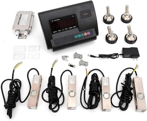 Livestock Scale Kit 5000 lb Steel Beam Compression Load Cell Scale Floor Scale Kit Weighing Indicator Scale Kit for Cattle/Pigs/Horses in Saudi Arabia