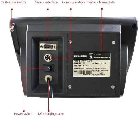 Livestock Scale Kit, Electronic Tray Scale Load Cell Platform, High Precision LCD Backlight Display Weighing Indicator for Cattle, Goats in Saudi Arabia