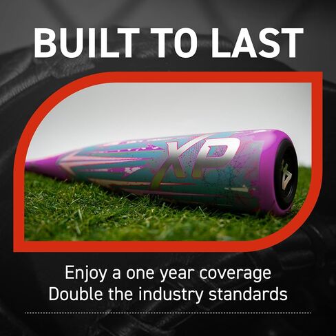 Limited Edition XP USSSA 1.15 BPF Baseball BAT ، مضرب بيسبول متوازن لمعظم بطولات البيسبول للشباب ، مقبض تفتت ذو وزن خفيف ودائم ، قطرة -10 ، 2 3/4 "قطر برميل كبير in Saudi Arabia