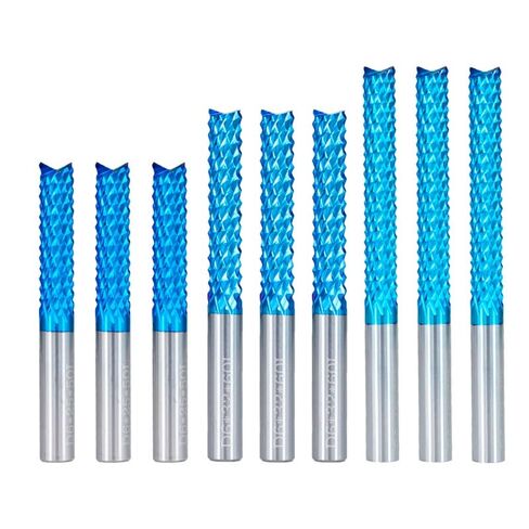 6 مم قاطع طحن الذرة Carbide PCB Milling Bit Mill Nano Nano Blue Cnc Vits for Engraving Machine (D6x32x60l) in Kuwait