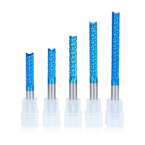 6 مم قاطع طحن الذرة Carbide PCB Milling Bit Mill Nano Nano Blue Cnc Vits for Engraving Machine (D6x32x60l) in Kuwait