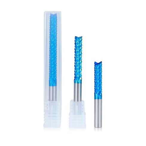 6 مم قاطع طحن الذرة Carbide PCB Milling Bit Mill Nano Nano Blue Cnc Vits for Engraving Machine (D6x32x60l) in Kuwait