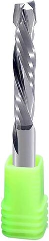 3.175/4/5/6/8/10mm ساقين من الفلوت لأعلى لأسفل قطع طحن 2f كاربايد نهاية مطحنة CNC أجهزة تنقيط للأعمال الخشبية (6.35x3.175x25x60l) in Saudi Arabia