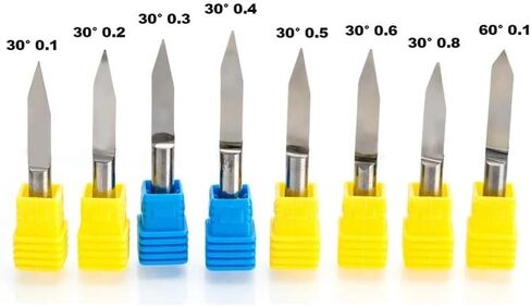 6 ملم شانك السفلى القاع المنقوش 45-50 مم أدوات التوجيه CNC المطولة V Carbide Croving Cregle 20 25 30 60 90 (J6 9002) in Saudi Arabia