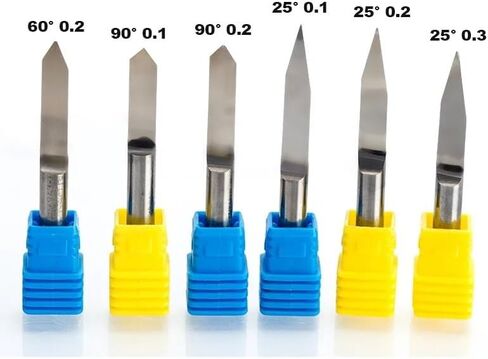 6 ملم شانك السفلى القاع المنقوش 45-50 مم أدوات التوجيه CNC المطولة V Carbide Croving Cregle 20 25 30 60 90 (J6 9002) in Saudi Arabia