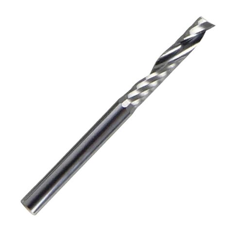 3.175mm Shank Single Flute CNC Router Bits One Flute Spiral End Mills Carbide Milling Cutter Spiral PVC Cutter(1LX3 17) in Kuwait