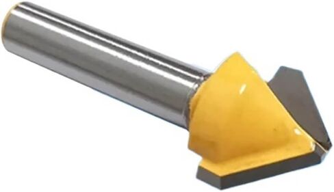 8mm Shank v Groove Router Bits End Mill Carbide CNC CNC Cutmill Cutting Tool (6x20x2x108degree) in Saudi Arabia
