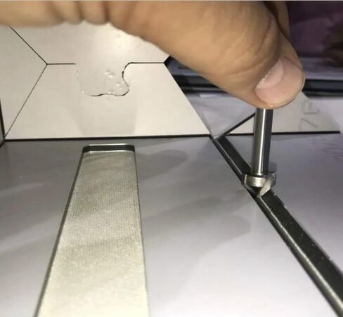 8mm Shank v Groove Router Bits End Mill Carbide CNC CNC Cutmill Cutting Tool (6x20x2x108degree) in Saudi Arabia