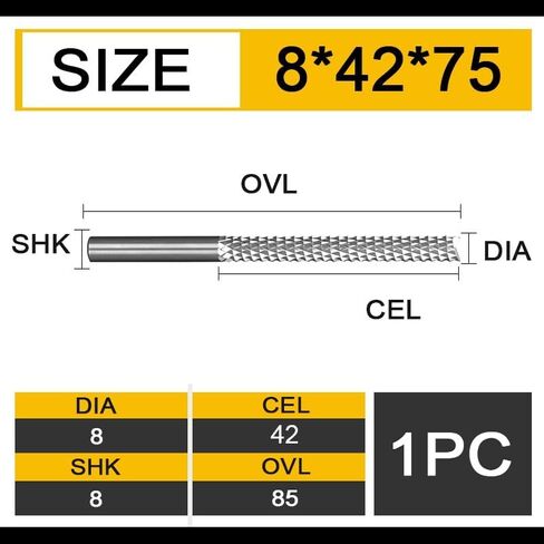 3.175/4/6mm كربيد كربيد التنغستن ثنائي الفينيل متعدد الكلور قطع أسنان القاطع قطع طحن طحن CNC مطحنة CNC أجهزة التوجيه CNC لآلة النقش (4D-4D-28L-50L) in Saudi Arabia