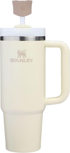 Stanley Quencher البقاء على نحو سلس مكافحة القش قش topper 2 pack | رشفة مريحة من خلال غطاء القش للبهلوان مع مقبض | ملحق السيليكون لشرب كوب | BPA خالية in Saudi Arabia
